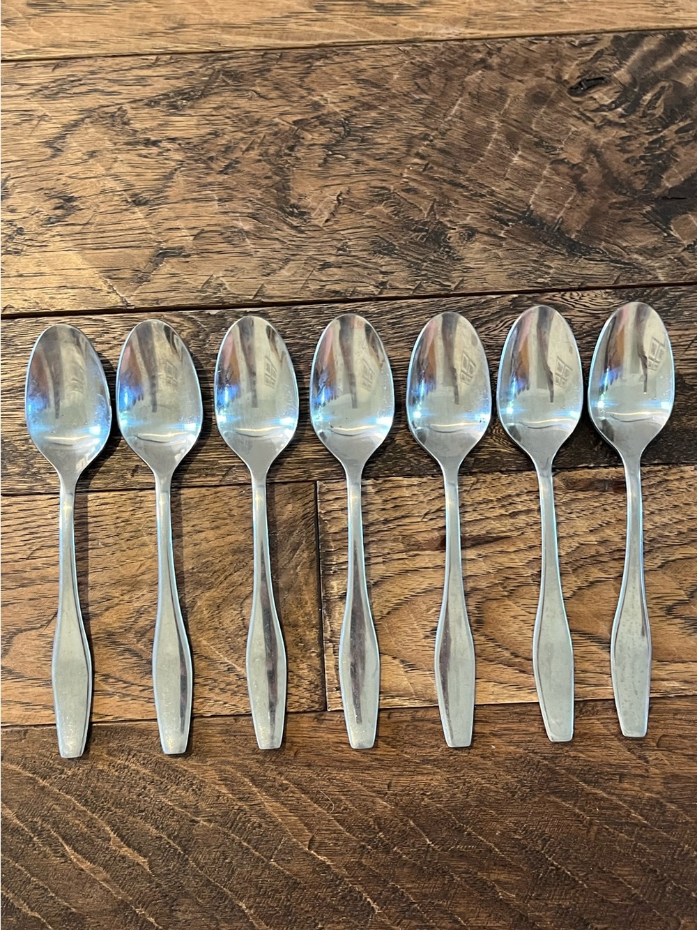 Newburyport Stainless Soup Spoons (7) by WALLACE